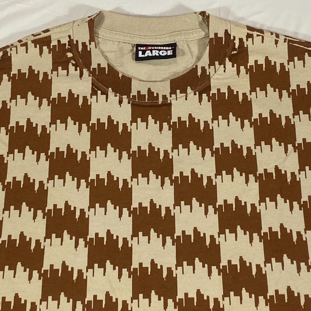 Size Large - The Hundreds Herringbone T Shirt